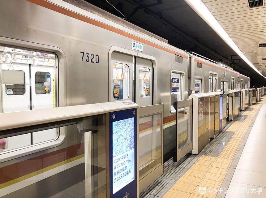 みなとみらい線の電車