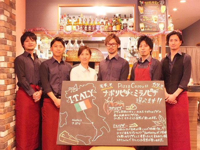 ”Pizza Cozou”の店長さんからひとこと