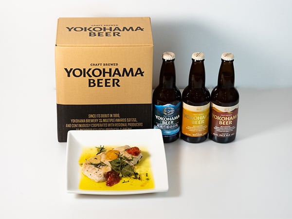 横浜ビールのレストラン「うまやのシェフごはんセット」