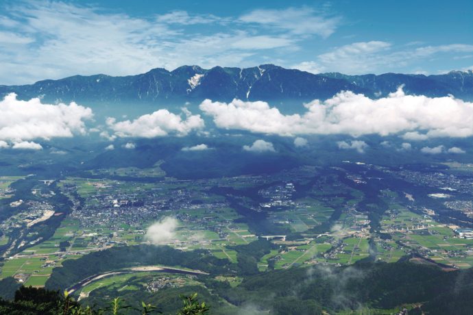 米澤酒造がある長野県の中川村