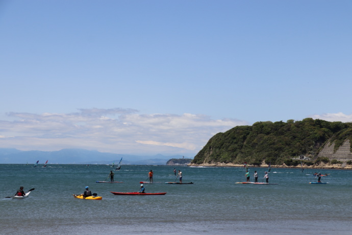 逗子海岸とSUP