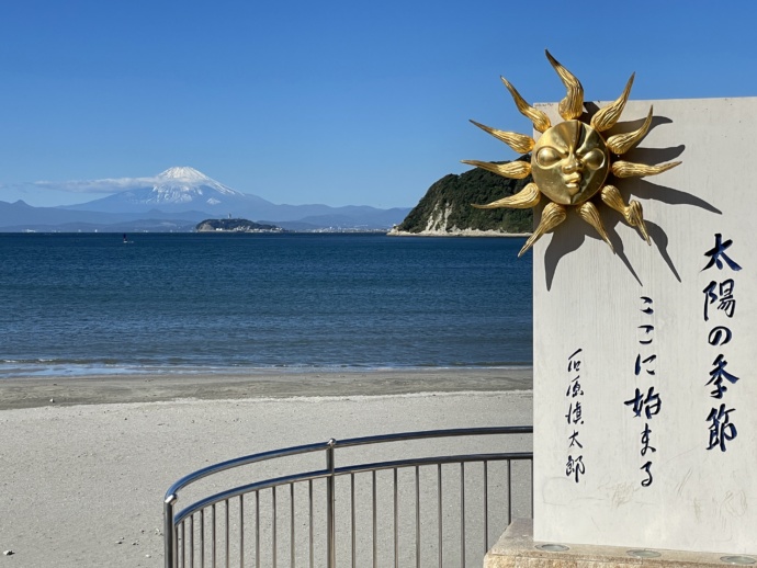 神奈川県逗子市の「逗子海岸」