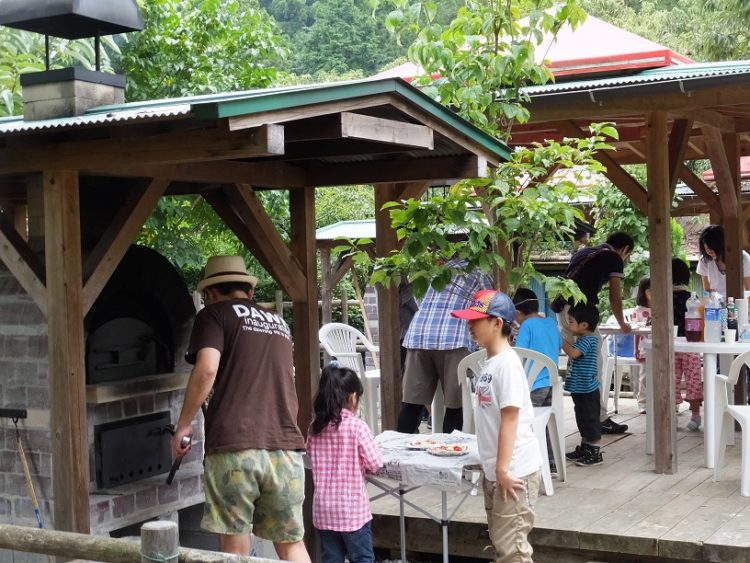 埼玉県飯能市のたいら栗園の来園者さん