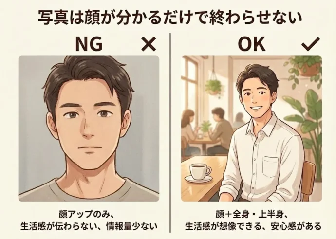 写真は「顔が分かる」だけで終わらせない