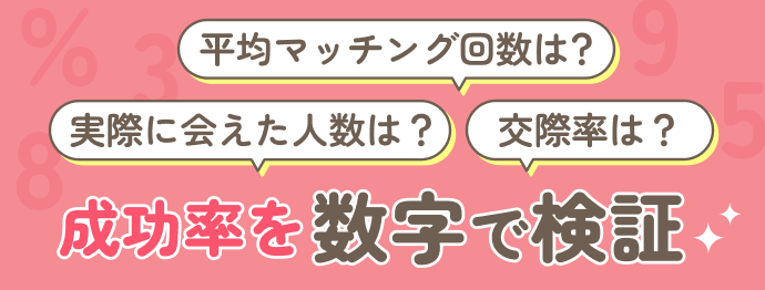 【独自調査】40代女性ユーザーの平均マッチング回数と出会いの成功率