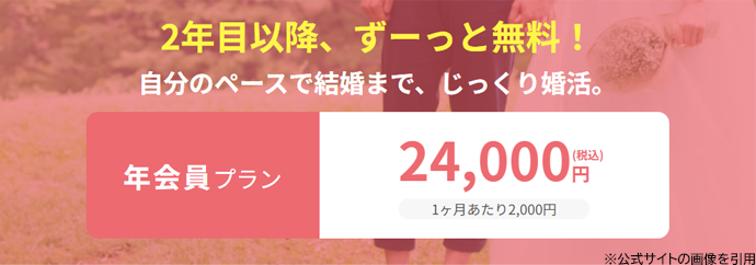 2年目以降はずっと無料