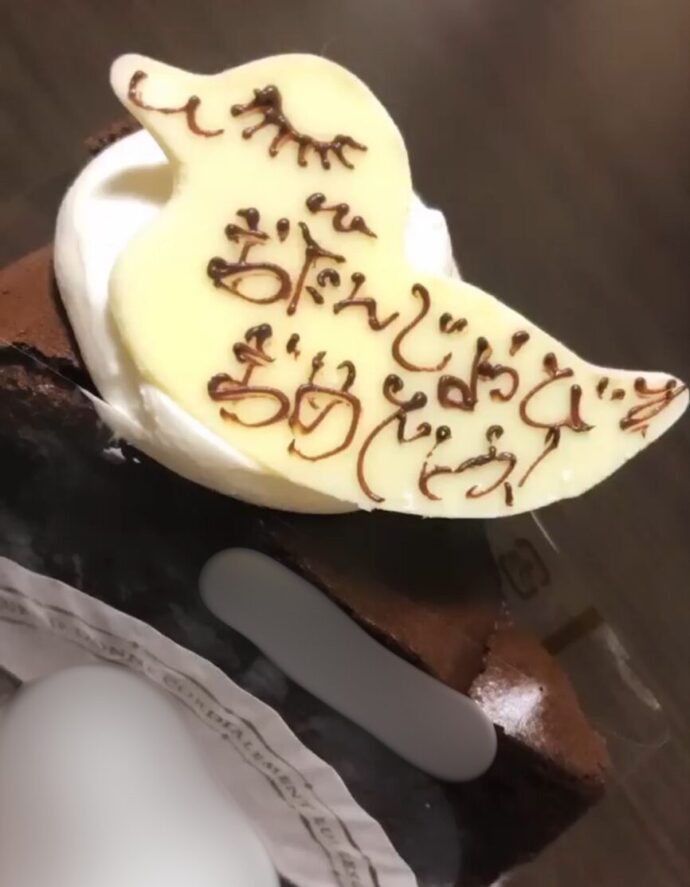 はるかさんが友達と食べたケーキ