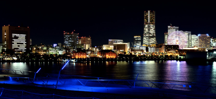 大桟橋の夜景