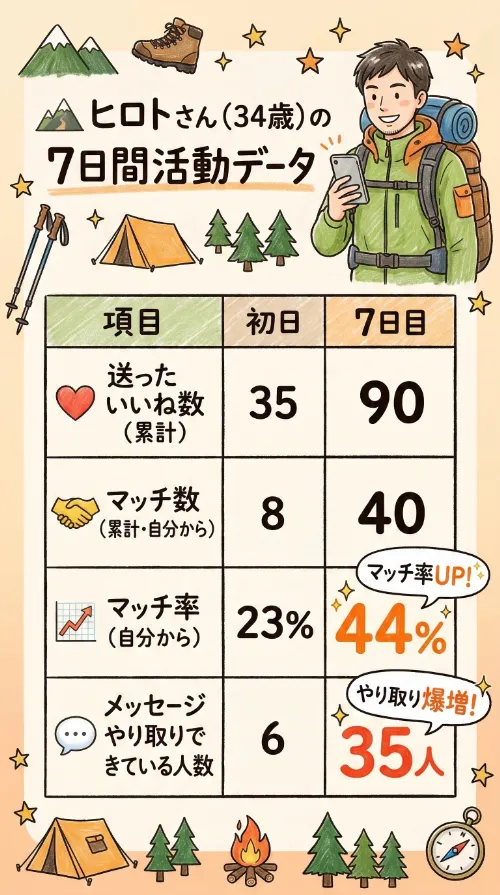 ヒロトさんの成果