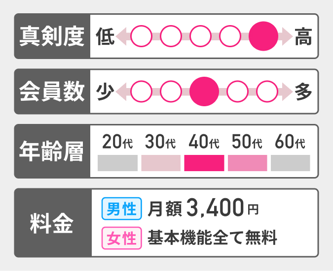マリッシュの基本情報をまとめた図