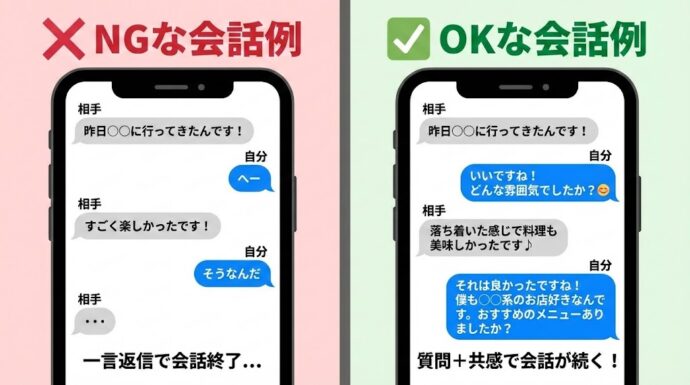 マッチングアプリの会話の広げ方