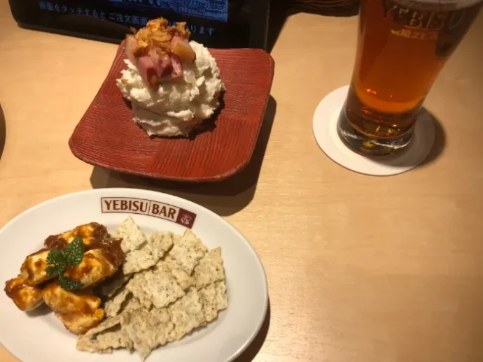 りささんがはじめさんと行ったお店での一枚