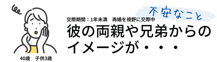 a彼の両親や兄弟からのイメージが、不安