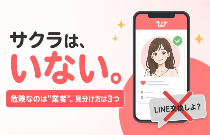 withはサクラだらけ？