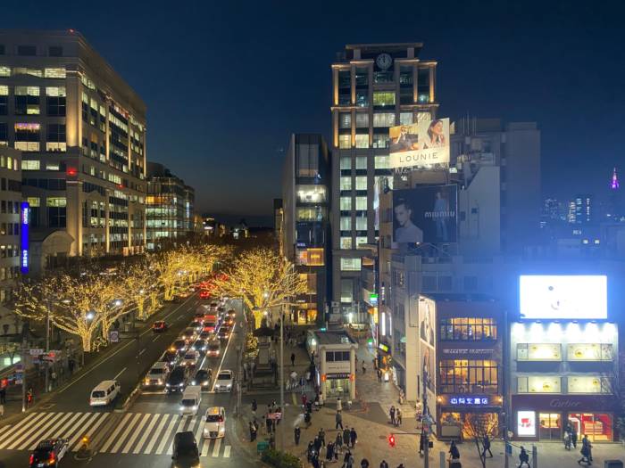 アニバーサリーパートナー青山から見える風景