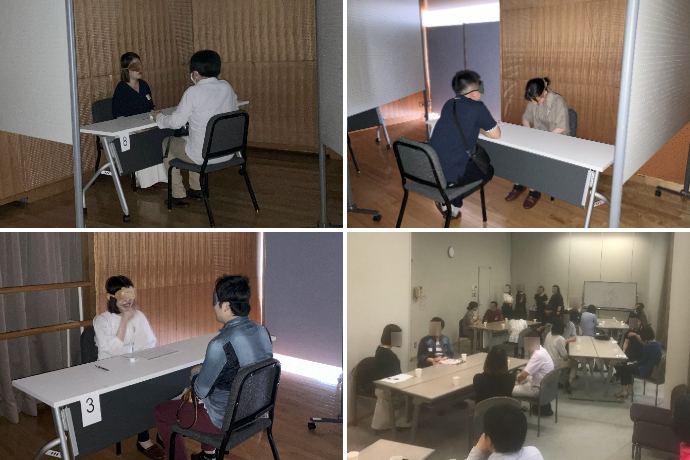 初体験。見えない世界で出会う、心の目で感じるイベントでの参加者の様子