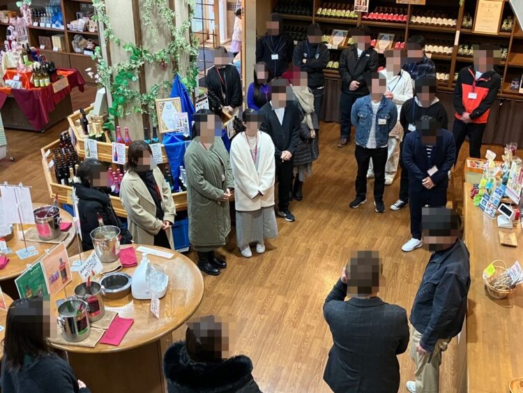 「恋するワインパーティー」のイベント中の様子