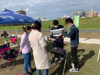 きらりネットワークのBBQイベント風景