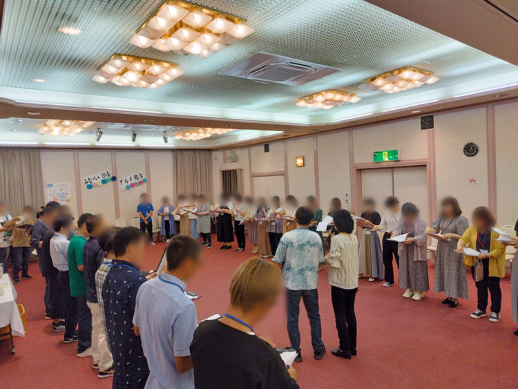 みなべ町と印南町の商工会青年部の婚活イベント：アピールタイム