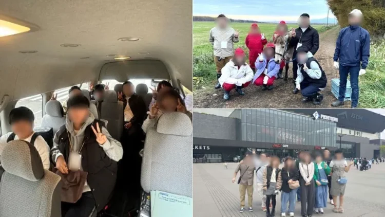 北海道中標津町の農業体験・観光の様子