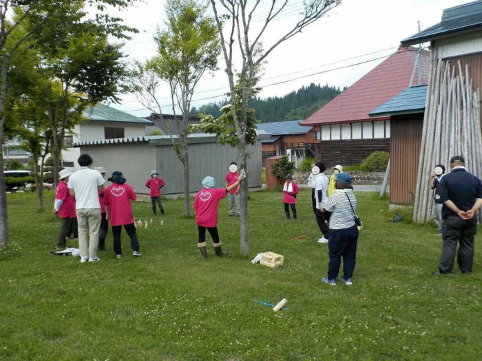 山形県尾花沢市の婚活イベント「モルック体験」