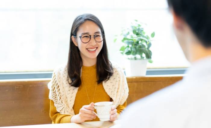 尾道市マリッジサポートセンターでの面談の様子