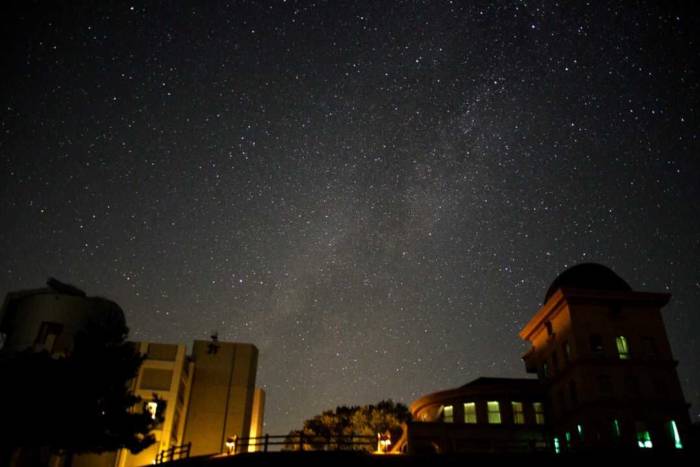 佐用町で行われた婚活イベント「星空婚」の開催地：兵庫県立大学西はりま天文台の星空