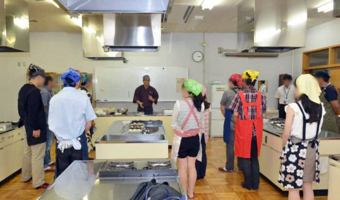 千葉県匝瑳市の婚活イベントで和菓子作り体験