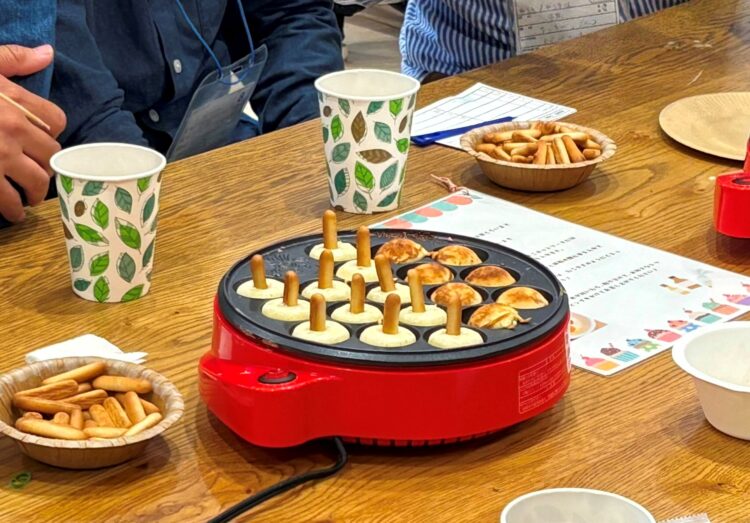 田原市結婚支援センターが開催した「たこ焼きパーティ」