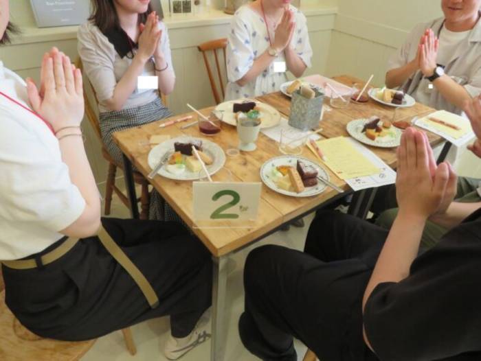 兵庫県豊岡市が開催している婚活パーティーの様子