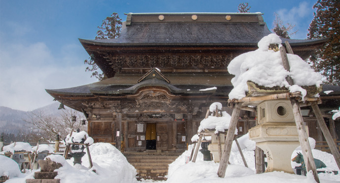 柳津町の映えスポット「圓藏寺」