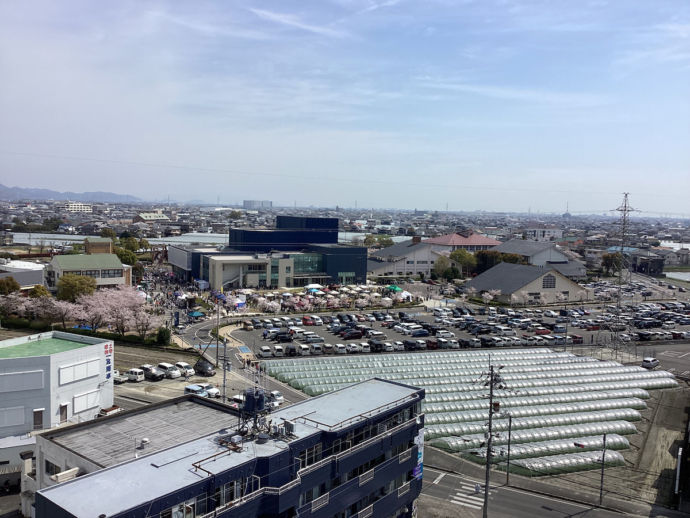 第4回正法寺川クラフトandマーケットおよび藍住町の風景