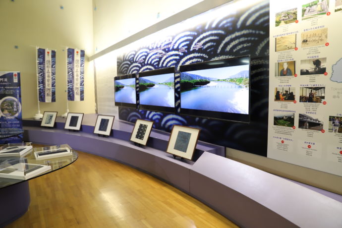 徳島県藍住町にある「藍の館」の展示物