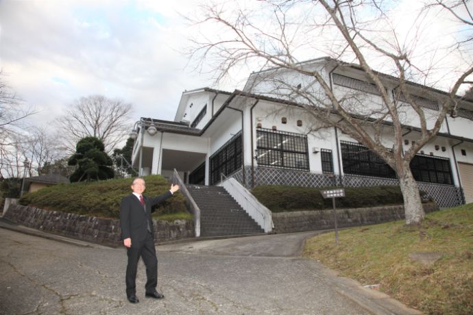 大原幽学記念館に案内してくださる館長