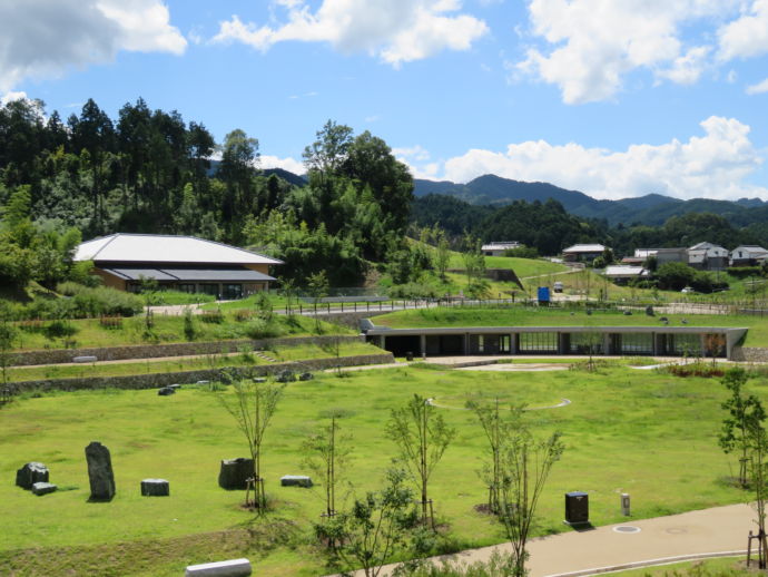 明日香村の国営飛鳥歴史公園の全貌