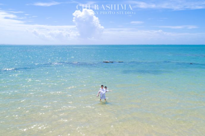 「CHURASHIMA NIGHT SKY PHOTO STUDIO」のドローン空撮ツアー