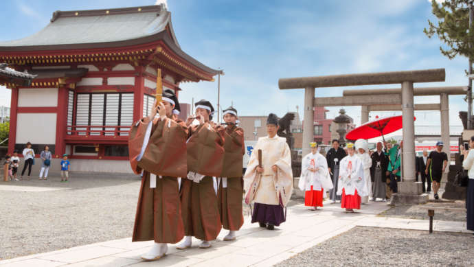 スカイウェディング羽田の神前式