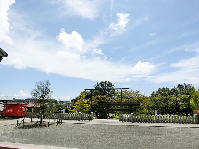 本牧神社の境内