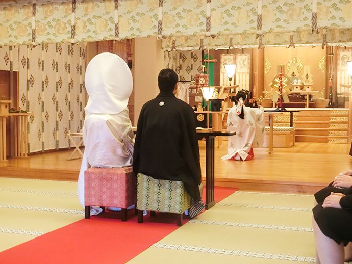 本牧神社の神前結婚式