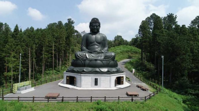 寳光寺の鹿野大佛像