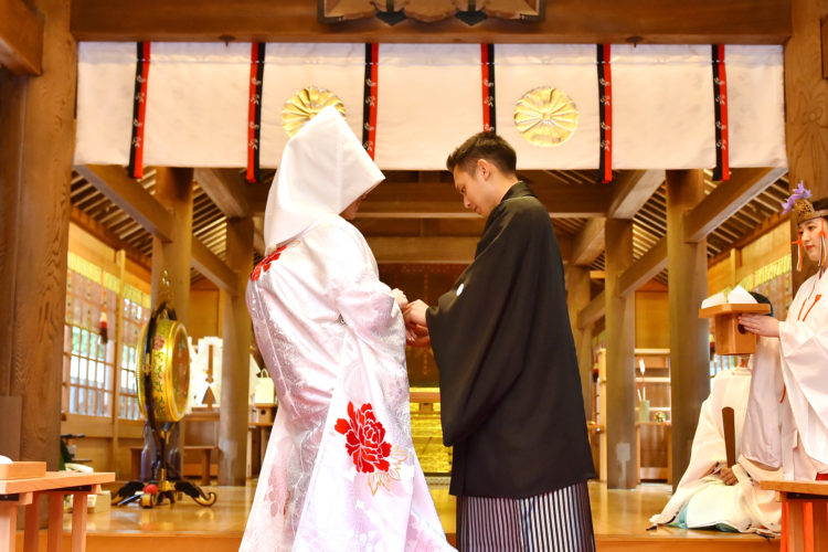 射水神社における神前結婚式の流れについて教えてください