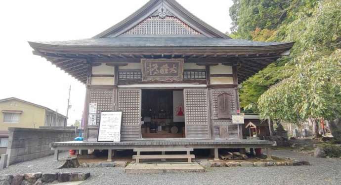 周山 慈眼寺の釈迦堂