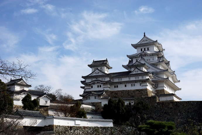 世界遺産・姫路城の天守閣