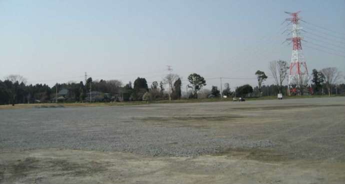 笠松運動公園の駐車場