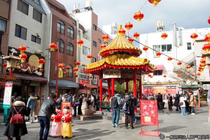 南京町の風景