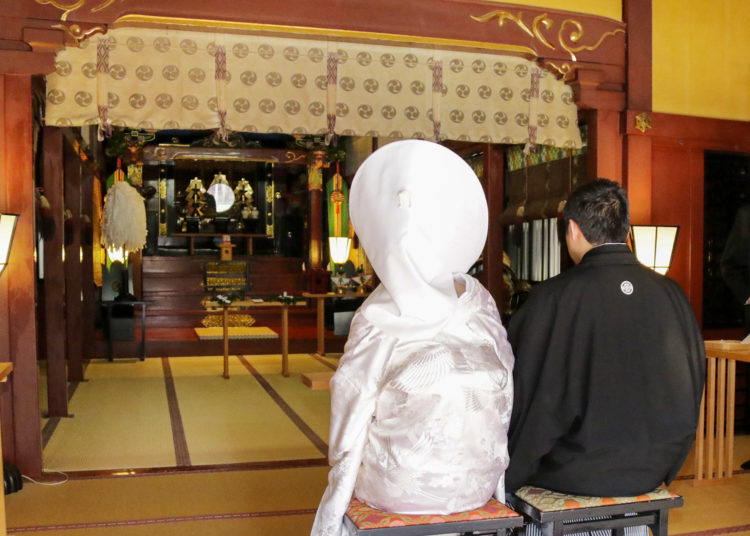 金王八幡宮の神前結婚式