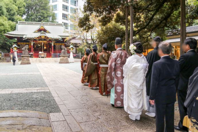 金王八幡宮参進