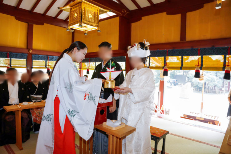 金王八幡宮神前結婚式