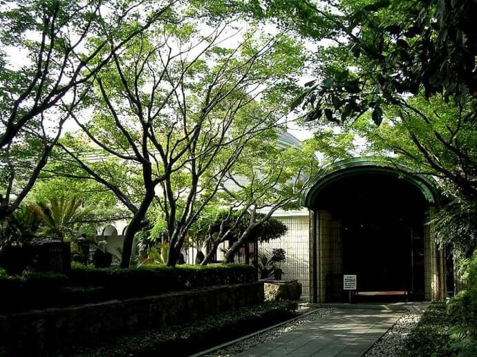 桑山美術館のエントランス