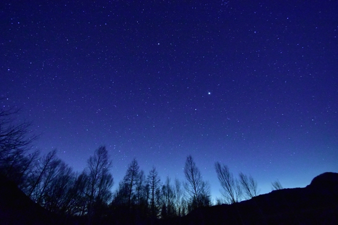 奥日光湯元温泉の星空